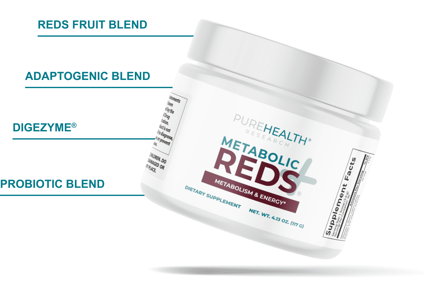 ingredients + bottle